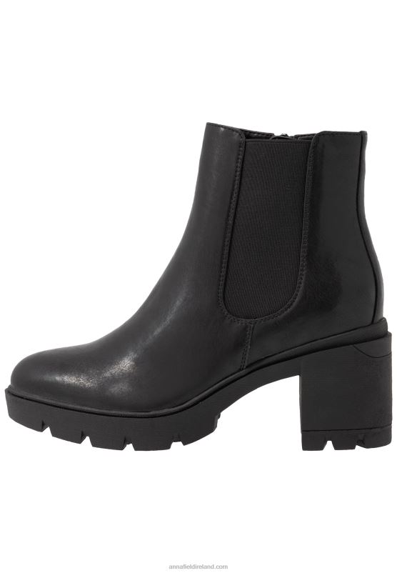 Z62T2060 Women Anna Field Platform Ankle Boots Black