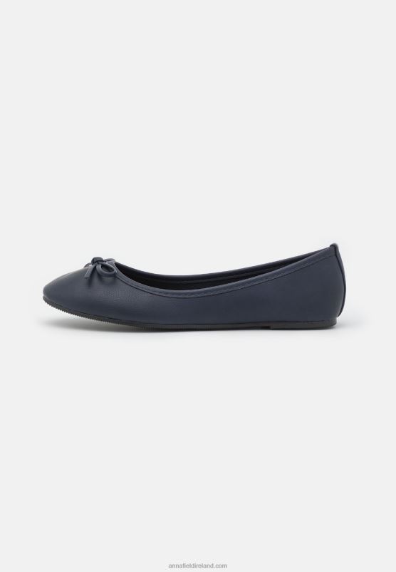 Z62T2067 Women Anna Field Ballet Pumps Dark Blue