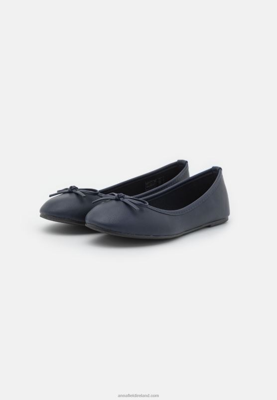 Z62T2067 Women Anna Field Ballet Pumps Dark Blue