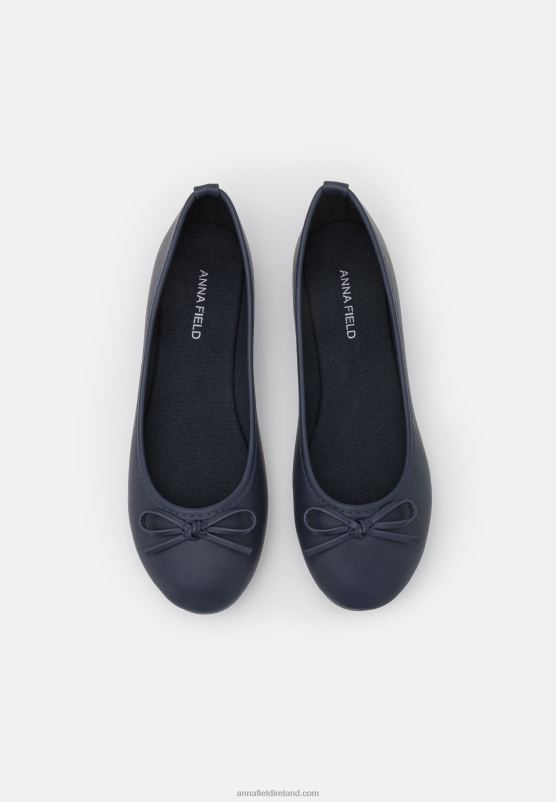 Z62T2067 Women Anna Field Ballet Pumps Dark Blue