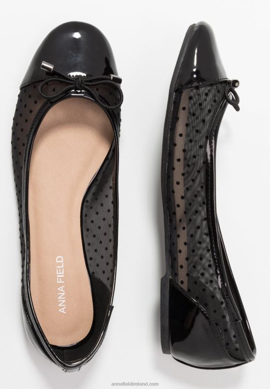 Z62T2071 Women Anna Field Ballet Pumps Black