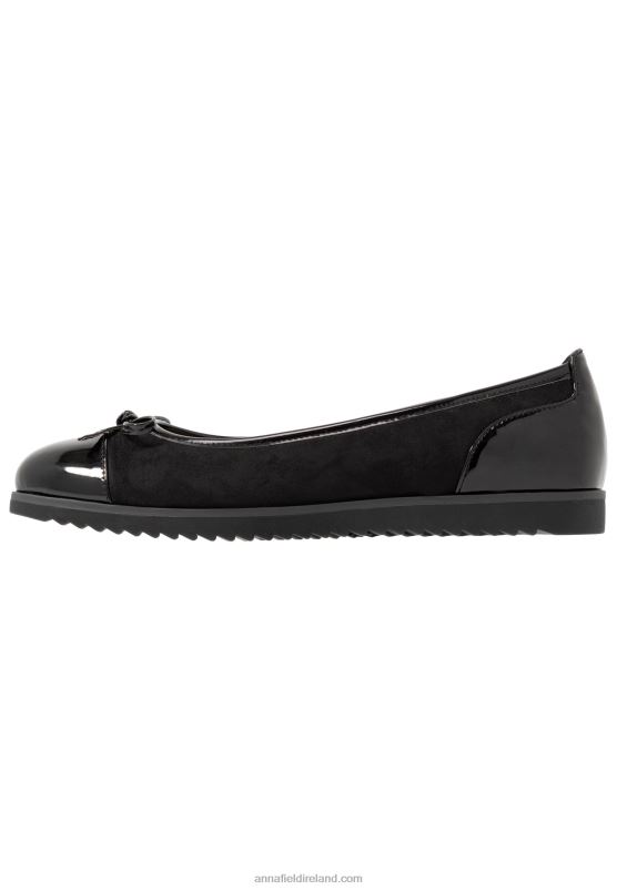 Z62T2074 Women Anna Field Ballet Pumps Black