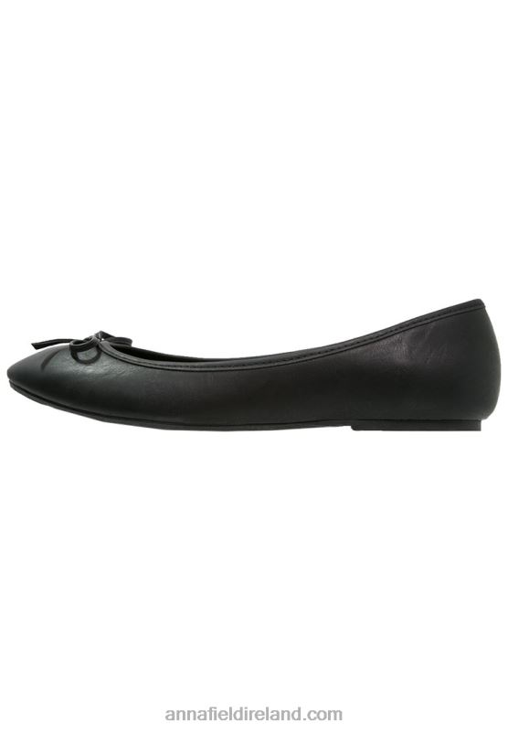 Z62T2075 Women Anna Field Ballet Pumps Black