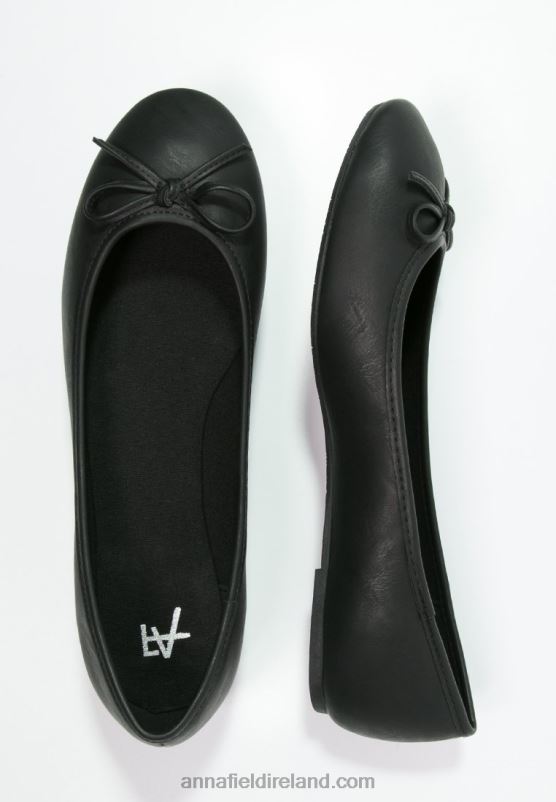 Z62T2075 Women Anna Field Ballet Pumps Black