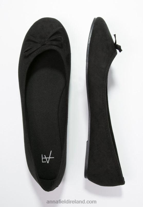 Z62T2076 Women Anna Field Ballet Pumps Black