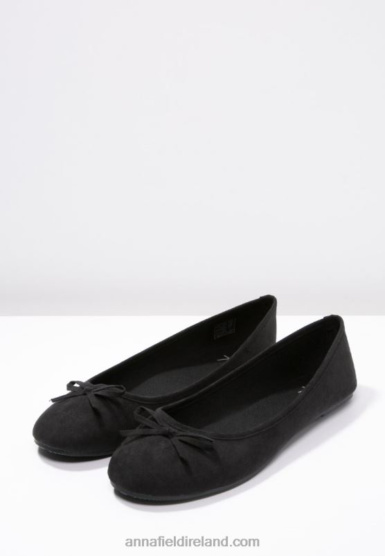 Z62T2076 Women Anna Field Ballet Pumps Black