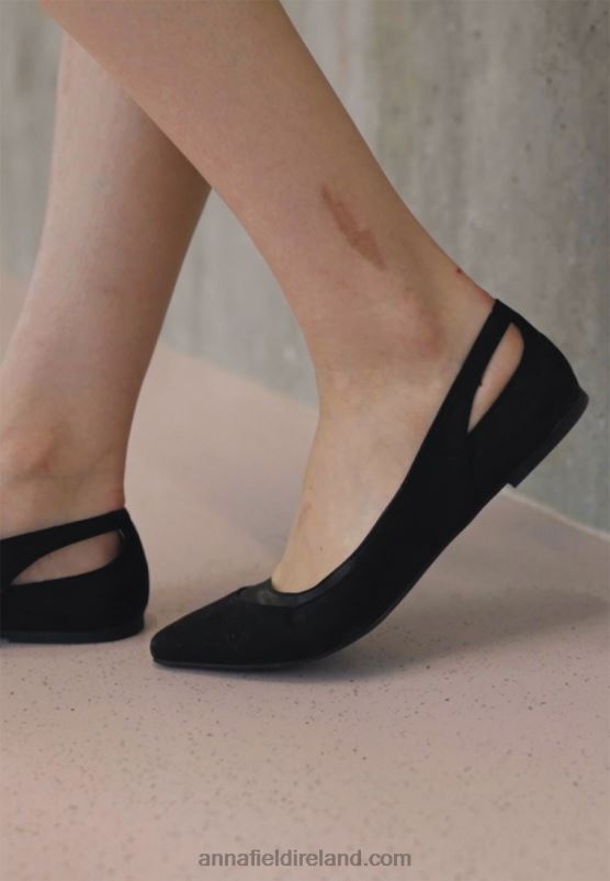 Z62T2089 Women Anna Field Ballet Pumps Black