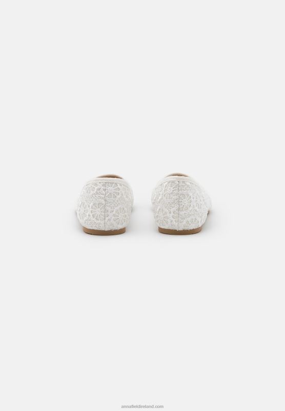 Z62T2091 Women Anna Field Ballet Pumps White