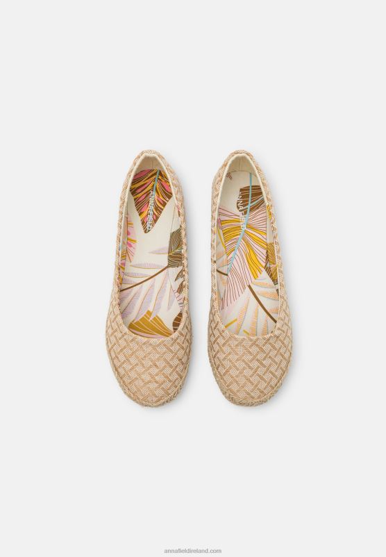 Z62T2094 Women Anna Field Ballet Pumps Beige