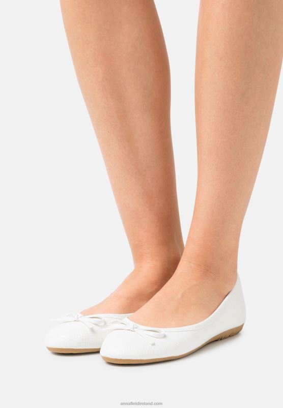 Z62T2101 Women Anna Field 2 Pack Ballet Pumps Black/White