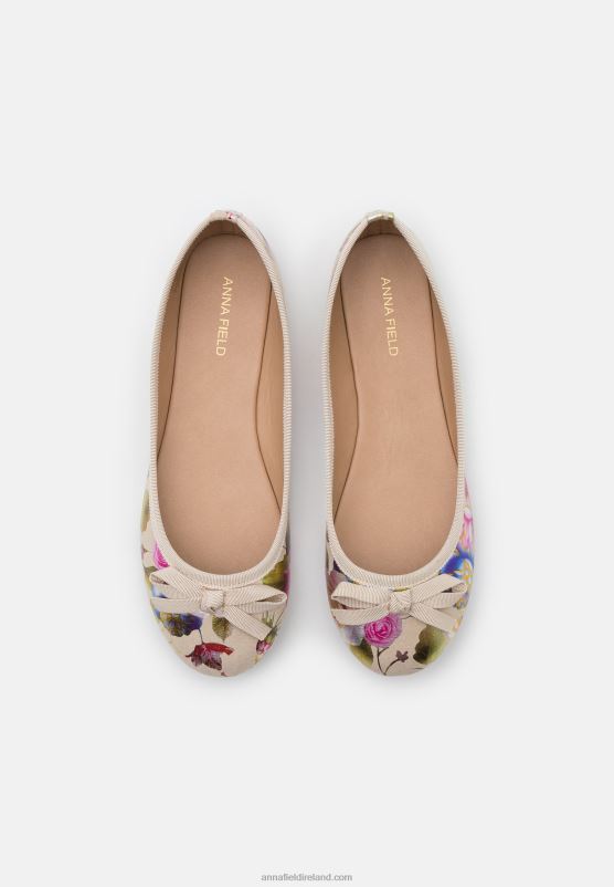 Z62T2107 Women Anna Field Ballet Pumps Beige