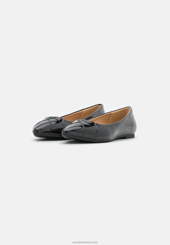 Z62T2117 Women Anna Field Ballet Pumps Black