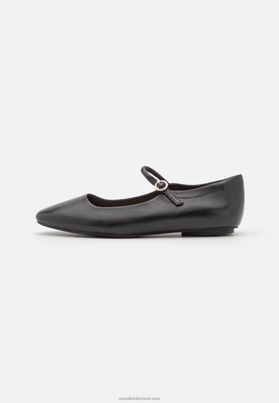 Z62T2124 Women Anna Field Ballet Pumps Black