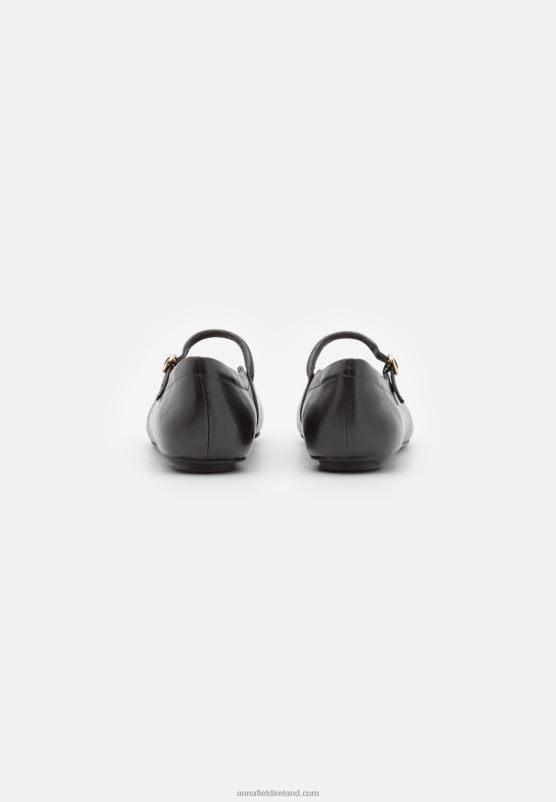 Z62T2124 Women Anna Field Ballet Pumps Black