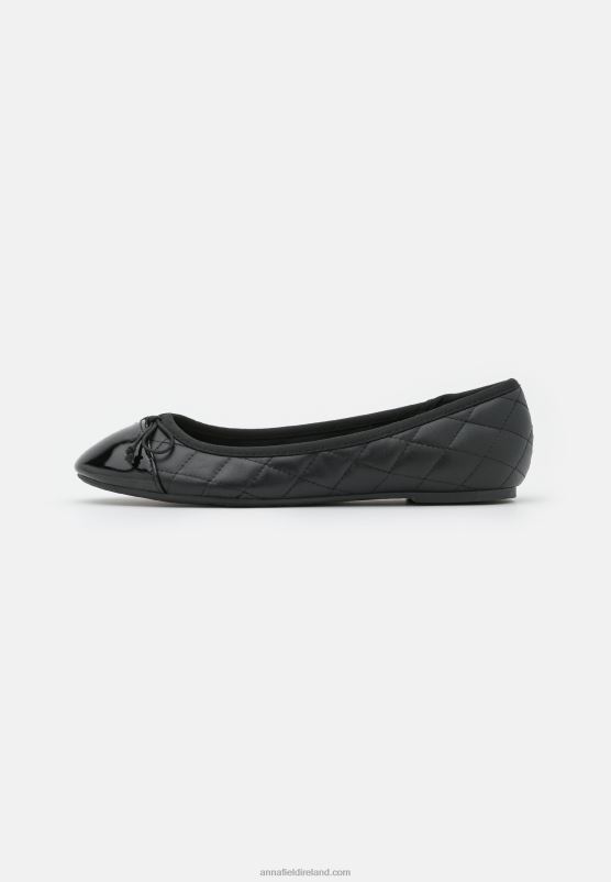 Z62T2126 Women Anna Field Comfort Ballet Pumps Black