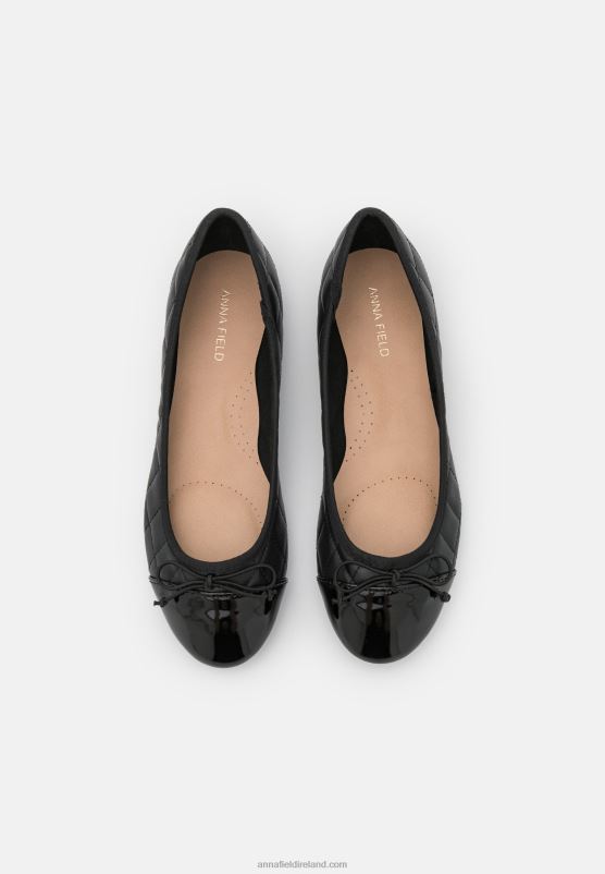 Z62T2126 Women Anna Field Comfort Ballet Pumps Black
