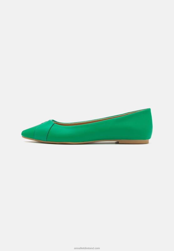 Z62T2133 Women Anna Field Ballet Pumps Green