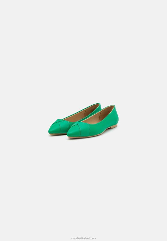 Z62T2133 Women Anna Field Ballet Pumps Green