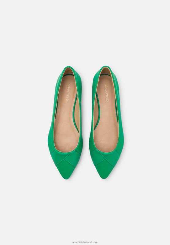 Z62T2133 Women Anna Field Ballet Pumps Green