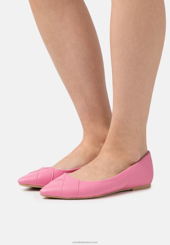Z62T2134 Women Anna Field Ballet Pumps Pink