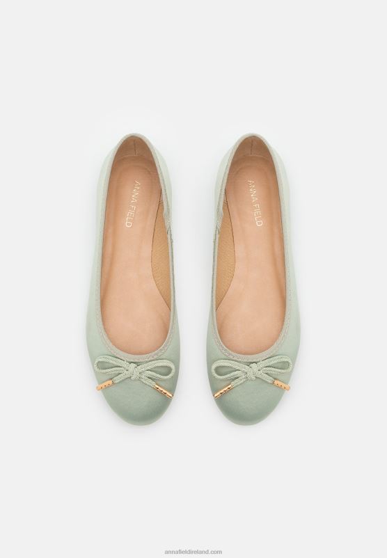Z62T2149 Women Anna Field Ballet Pumps Green