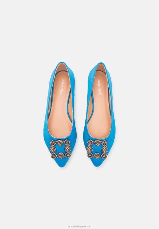 Z62T2152 Women Anna Field Ballet Pumps Blue