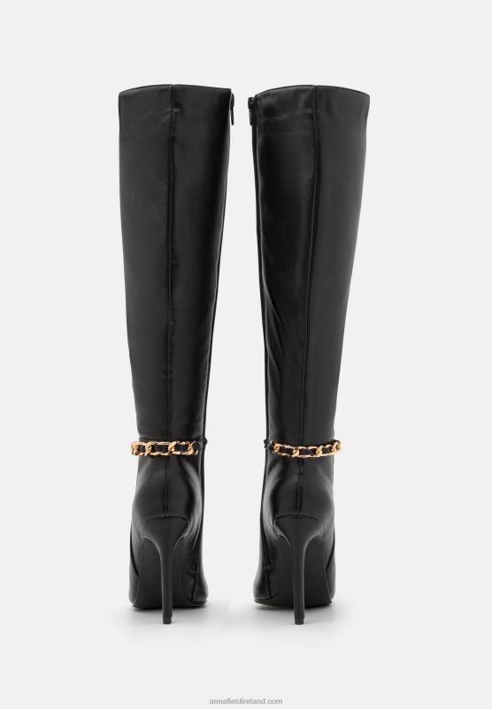 Z62T2193 Women Anna Field Boots Black