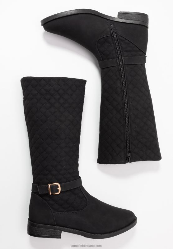 Z62T2198 Women Anna Field Boots Black