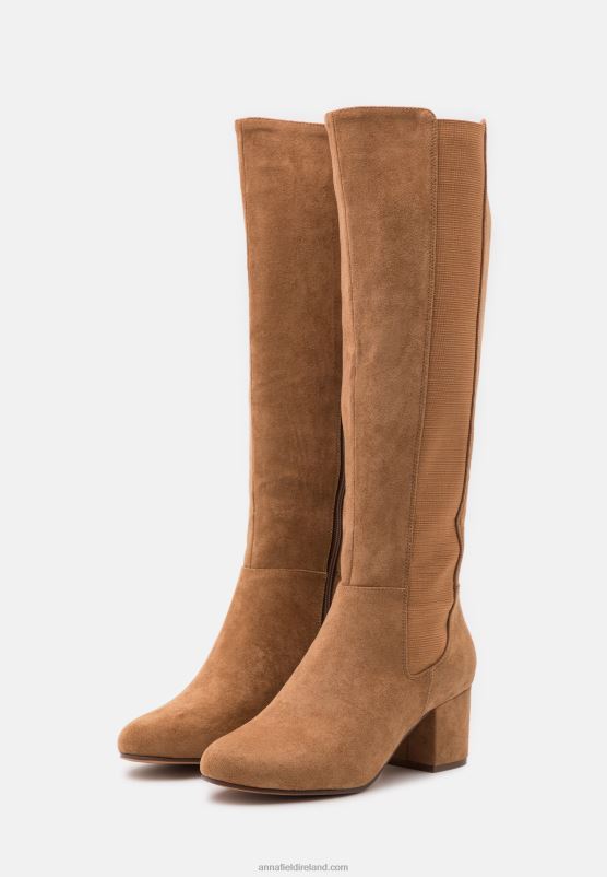 Z62T2205 Women Anna Field Boots Camel