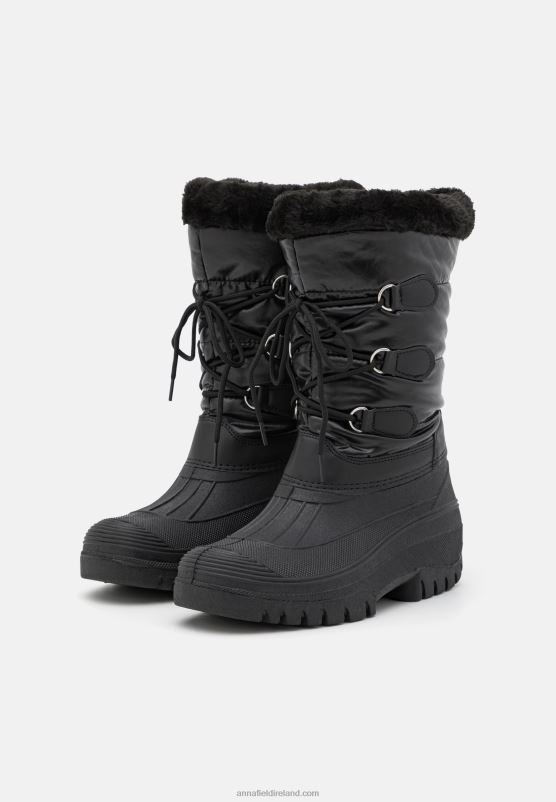 Z62T2209 Women Anna Field Winter Boots Black