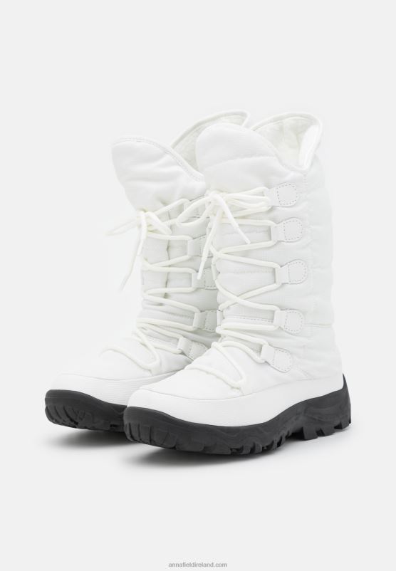Z62T2212 Women Anna Field Winter Boots White