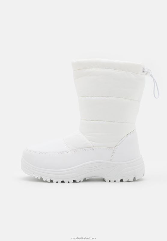 Z62T2217 Women Anna Field Winter Boots White