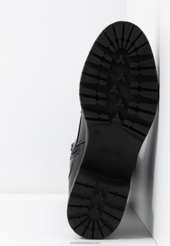 Z62T2222 Women Anna Field Lace-Up Boots Black