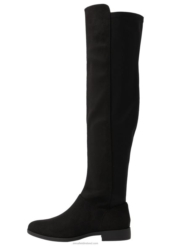 Z62T2226 Women Anna Field Over-The-Knee Boots Black
