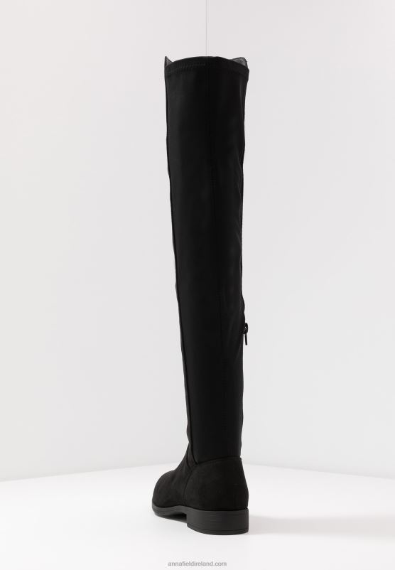 Z62T2226 Women Anna Field Over-The-Knee Boots Black