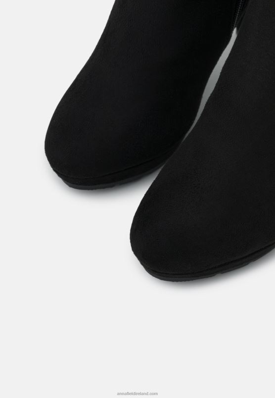 Z62T2227 Women Anna Field Over-The-Knee Boots Black