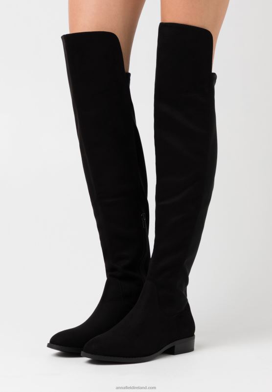 Z62T2230 Women Anna Field Over-The-Knee Boots Black