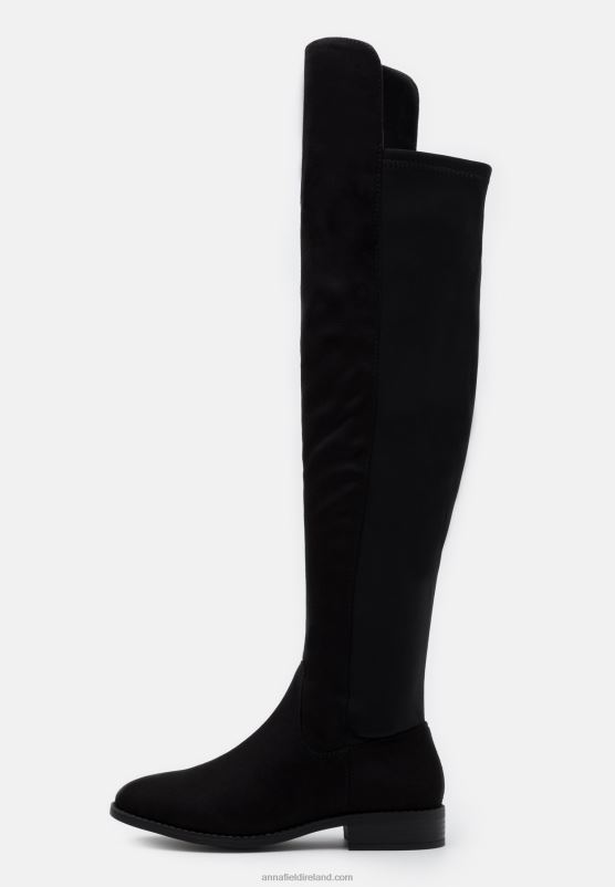 Z62T2230 Women Anna Field Over-The-Knee Boots Black