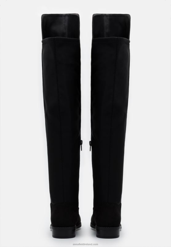 Z62T2230 Women Anna Field Over-The-Knee Boots Black