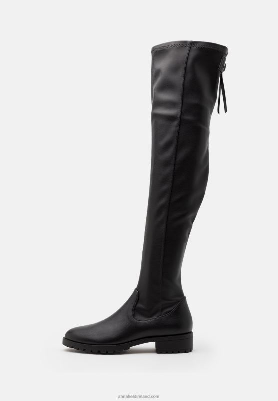 Z62T2231 Women Anna Field Over-The-Knee Boots Black