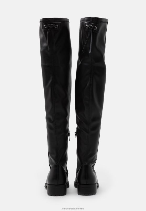 Z62T2231 Women Anna Field Over-The-Knee Boots Black