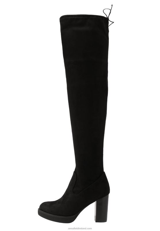 Z62T2236 Women Anna Field Over-The-Knee Boots Black