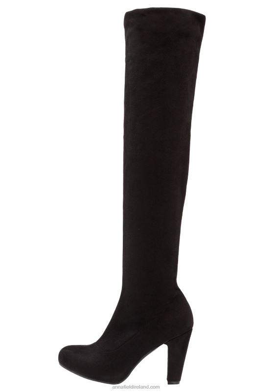 Z62T2238 Women Anna Field High Heeled Boots Black