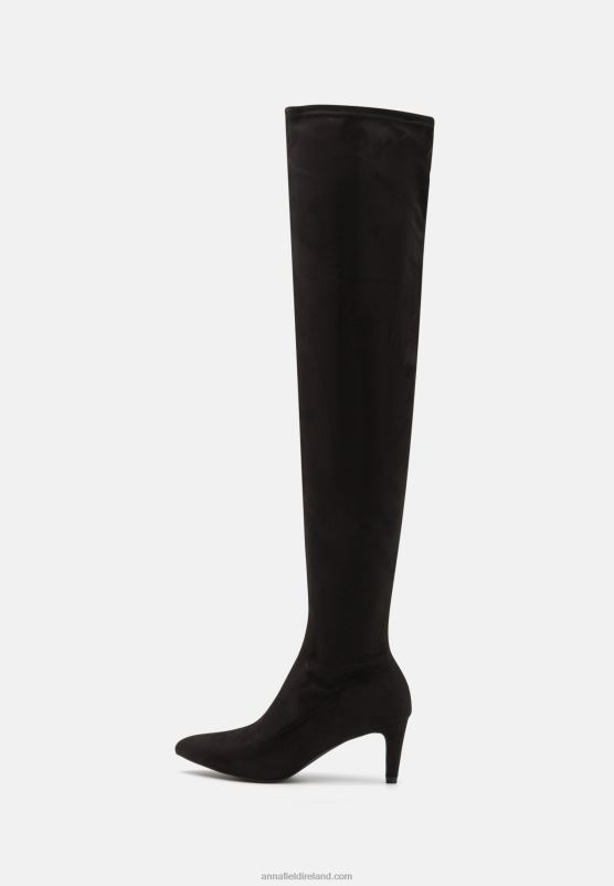 Z62T2240 Women Anna Field Over-The-Knee Boots Black
