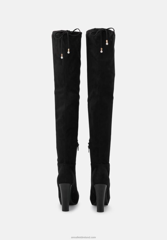 Z62T2241 Women Anna Field Platform Boots Black