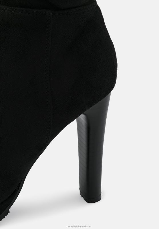 Z62T2241 Women Anna Field Platform Boots Black