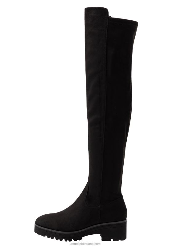 Z62T2244 Women Anna Field Over-The-Knee Boots Black