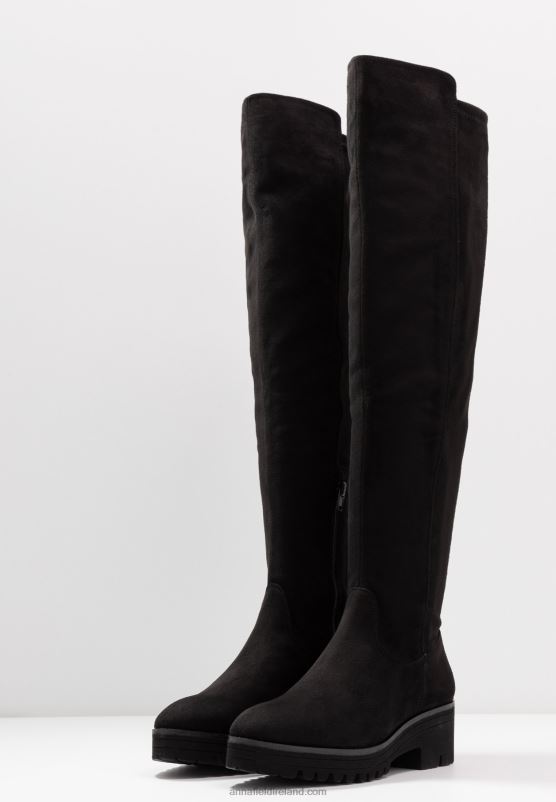Z62T2244 Women Anna Field Over-The-Knee Boots Black