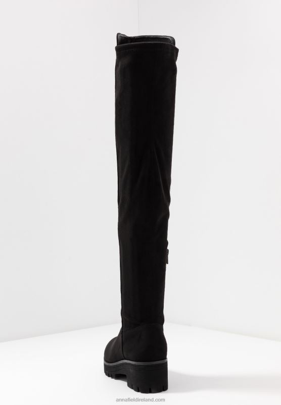 Z62T2244 Women Anna Field Over-The-Knee Boots Black