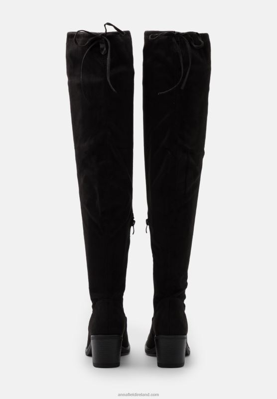Z62T2246 Women Anna Field Over-The-Knee Boots Black
